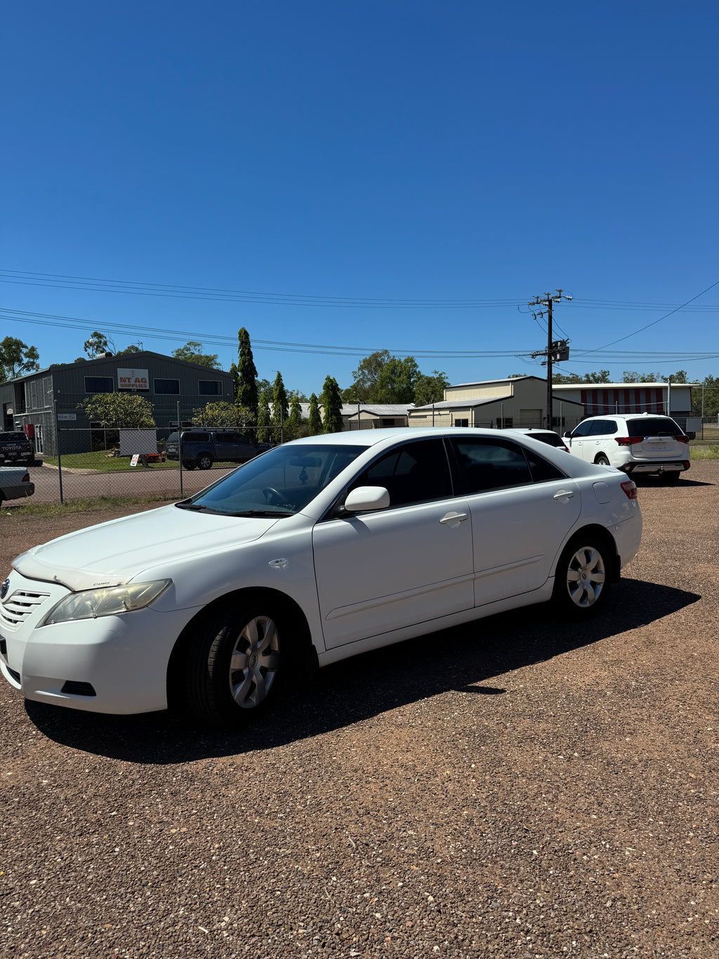 2009 Toyota Camry Sedan (White)