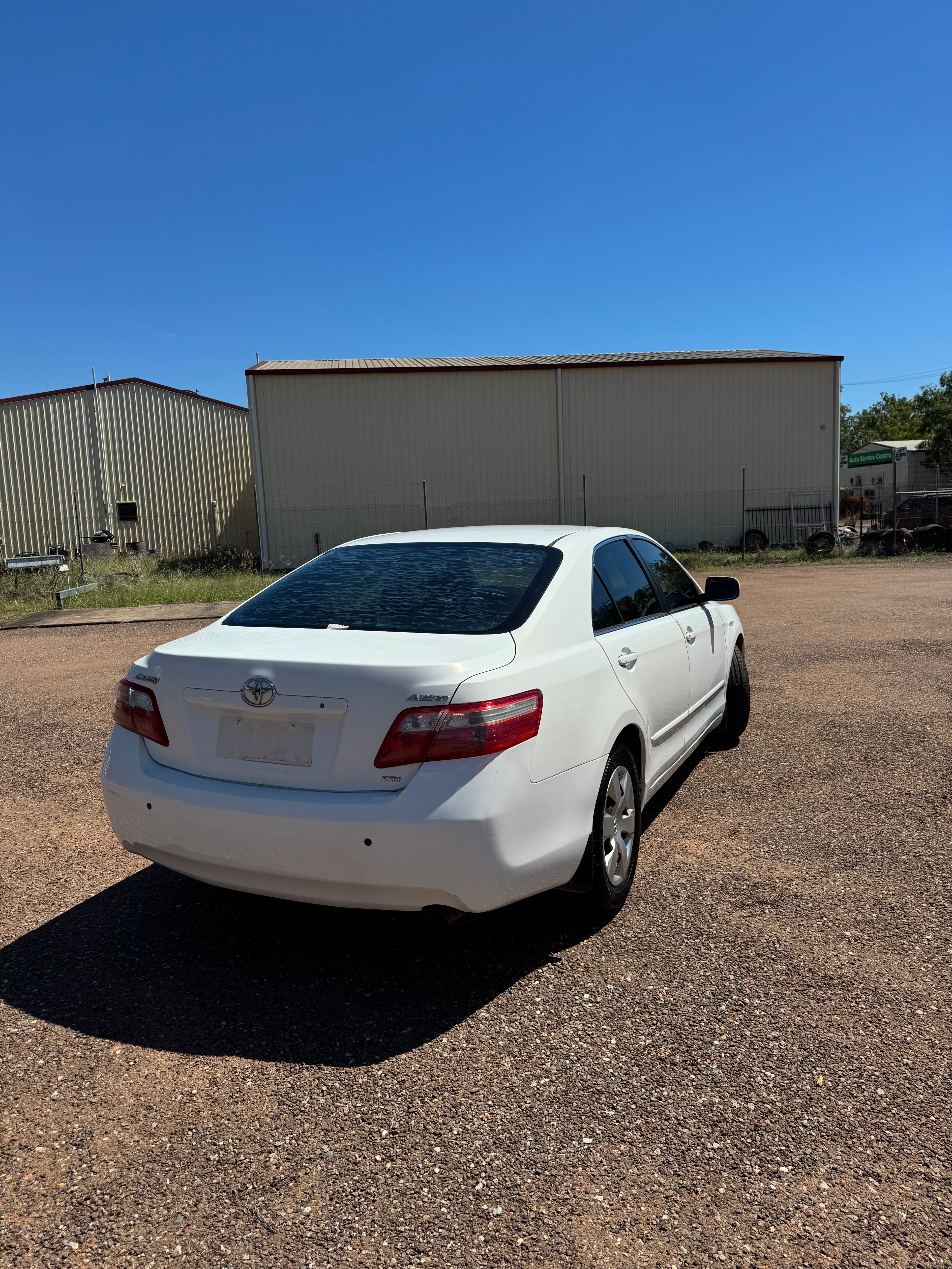 2009 Toyota Camry Sedan (White)