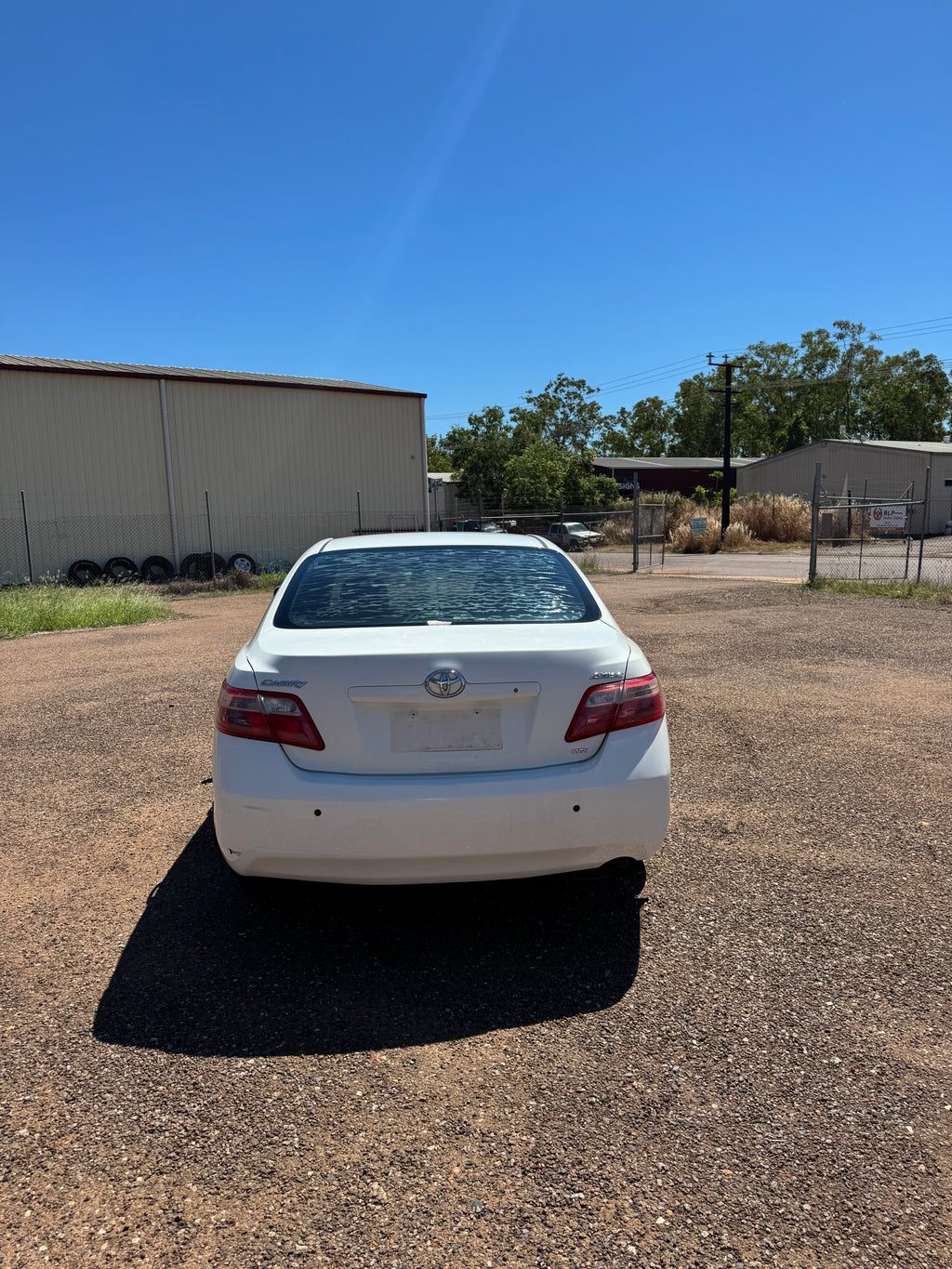 2009 Toyota Camry Sedan (White)