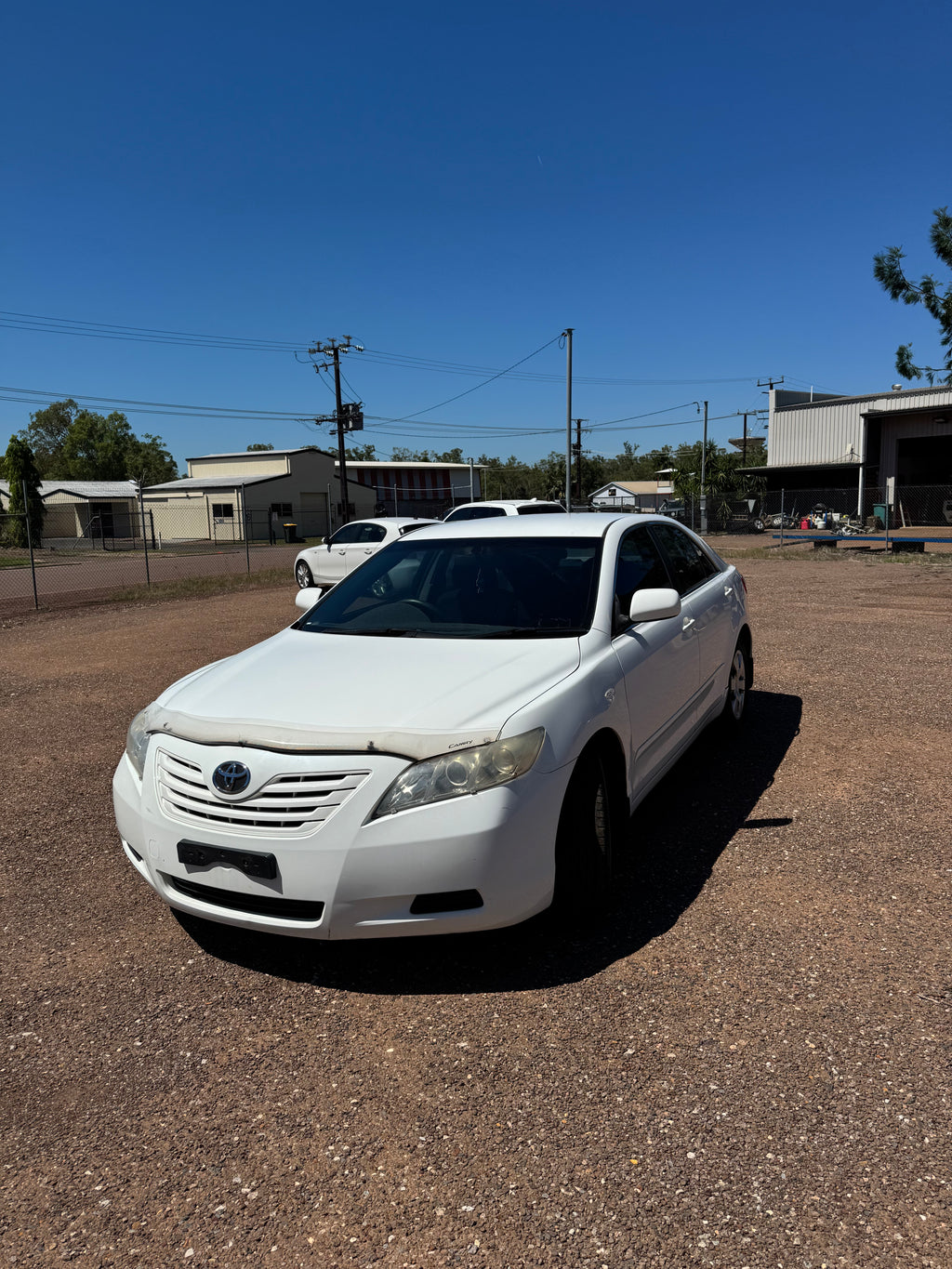 2009 Toyota Camry Sedan (White)