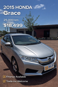 2015 Honda Grace Hybrid
