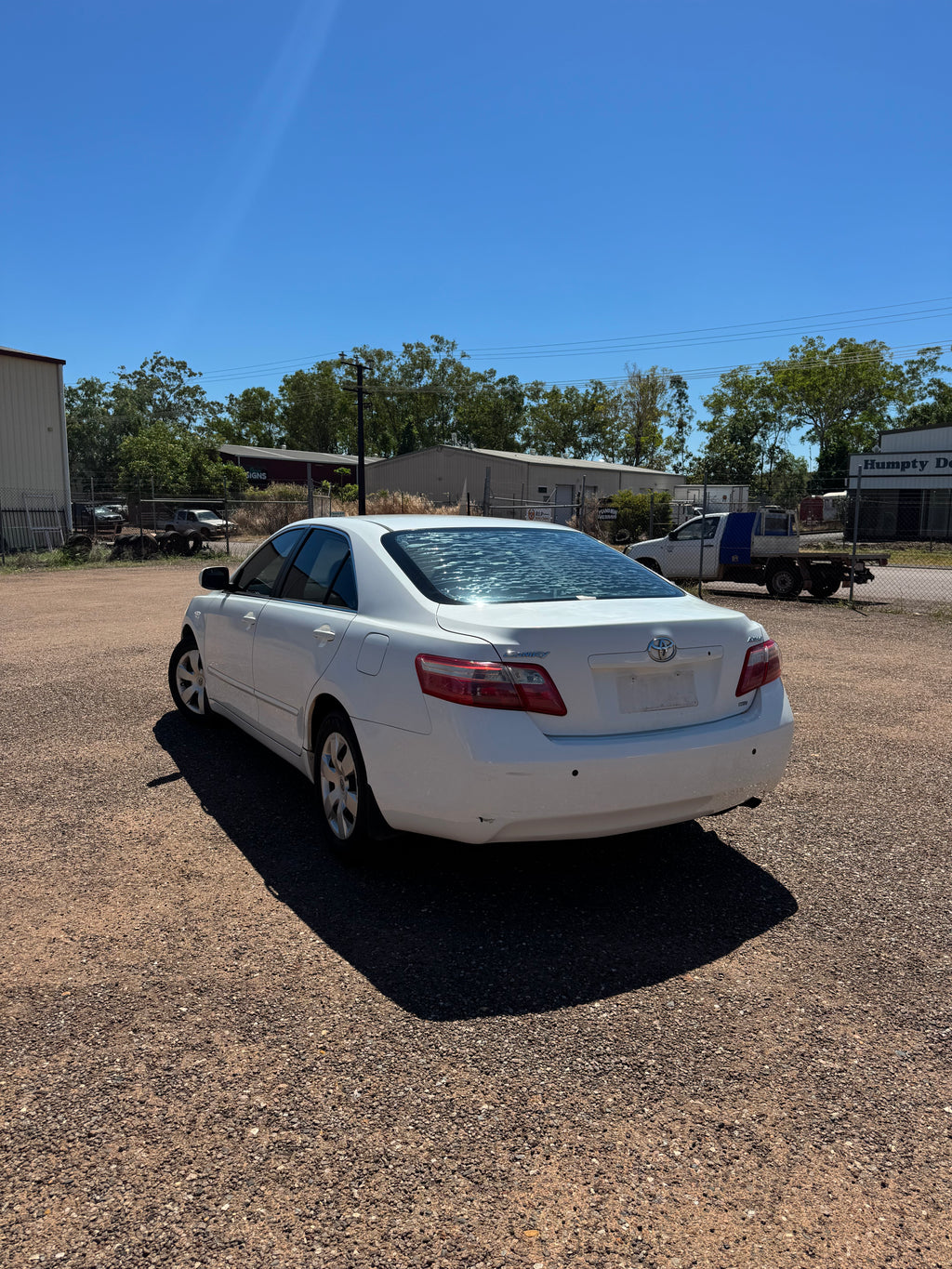 2009 Toyota Camry Sedan (White)