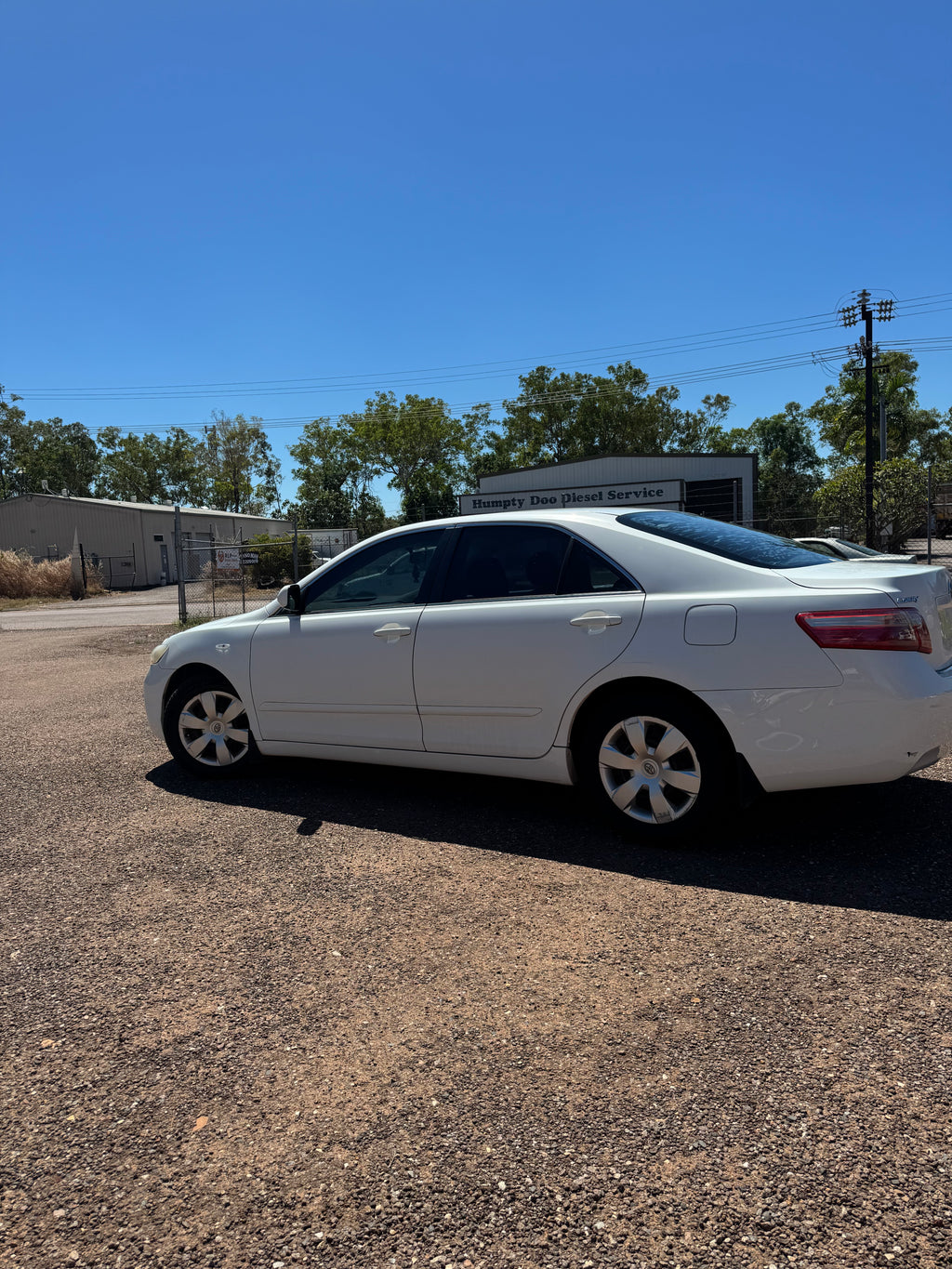 2009 Toyota Camry Sedan (White)